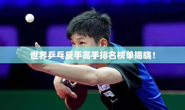 世界乒乓反手高手排名榜單揭曉！
