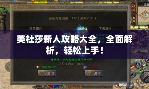 美杜莎新人攻略大全，全面解析，輕松上手！