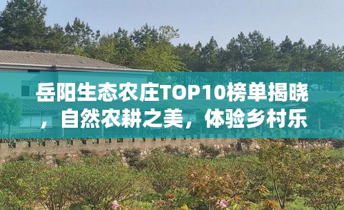 岳陽生態(tài)農(nóng)莊TOP10榜單揭曉，自然農(nóng)耕之美，體驗鄉(xiāng)村樂趣