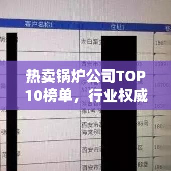 熱賣鍋爐公司TOP10榜單，行業(yè)權(quán)威排名一網(wǎng)打盡！