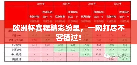 歐洲杯賽程精彩紛呈，一網(wǎng)打盡不容錯(cuò)過(guò)！