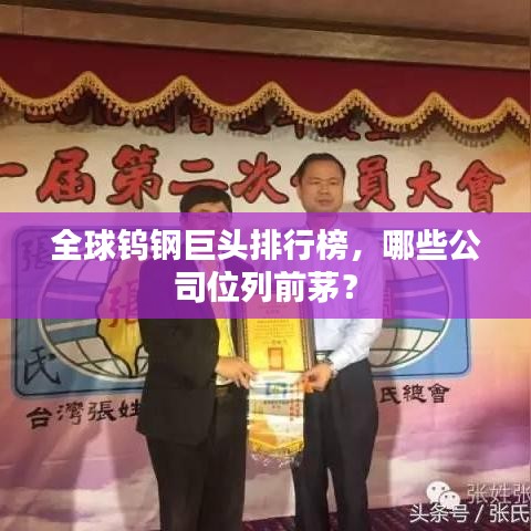 全球鎢鋼巨頭排行榜，哪些公司位列前茅？