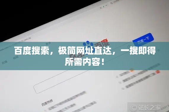 百度搜索，極簡網(wǎng)址直達，一搜即得所需內(nèi)容！