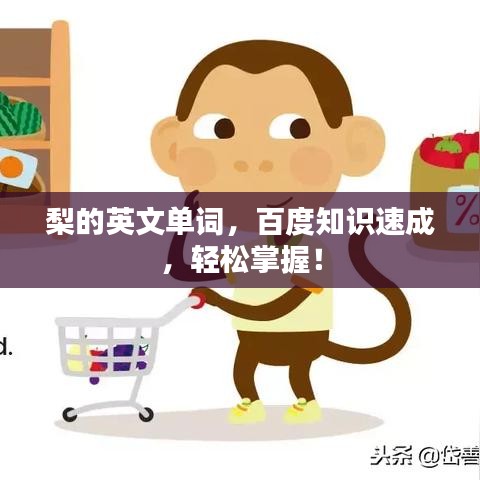 梨的英文單詞，百度知識(shí)速成，輕松掌握！
