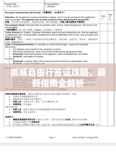 挪威自由行簽證攻略，最新指南全解析