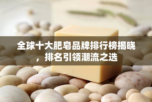 全球十大肥皂品牌排行榜揭曉，排名引領(lǐng)潮流之選