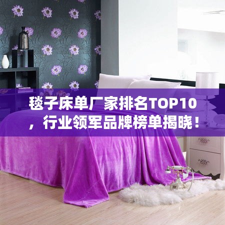 毯子床單廠家排名TOP10，行業(yè)領(lǐng)軍品牌榜單揭曉！