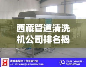西藏管道清洗機公司排名揭曉，優(yōu)質(zhì)企業(yè)榜單不容錯過！