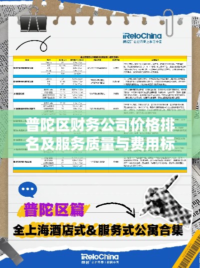 普陀區(qū)財務公司價格排名及服務質(zhì)量與費用標準解析