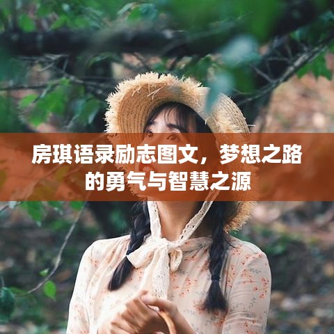 房琪語錄勵(lì)志圖文，夢想之路的勇氣與智慧之源
