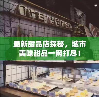 最新甜品店探秘，城市美味甜品一網(wǎng)打盡！
