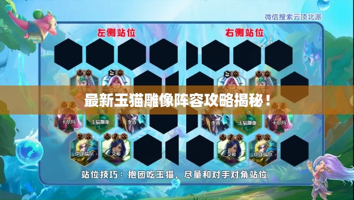最新玉貓雕像陣容攻略揭秘！