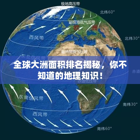 全球大洲面積排名揭秘，你不知道的地理知識！