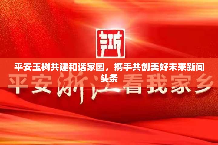 平安玉樹(shù)共建和諧家園，攜手共創(chuàng)美好未來(lái)新聞?lì)^條