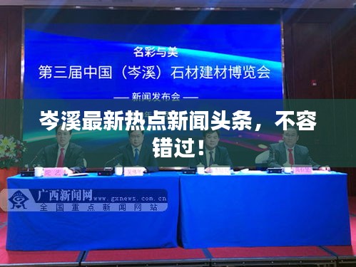 岑溪最新熱點新聞頭條，不容錯過！